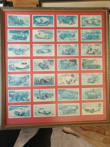 Framed set grandee famous - of, 'famous