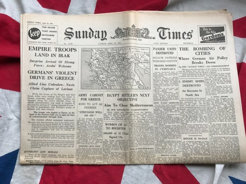 Ww2 newspaper copy - newspaper,