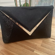 Dune London Black Glitter