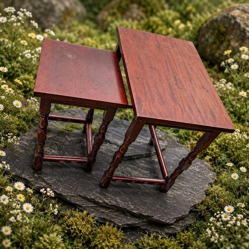 Nest wood rustic side - wood,