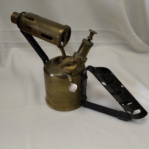Vintage antique monitor brass - vintage,