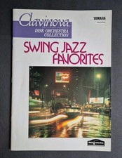 Clavinova Swing Jazz Favourites Disk Orchestra Floppy Disk with Music Book