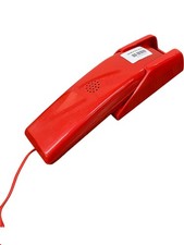 Retro Red Saisho Telecom 150 Wall Telephone with Mute Button