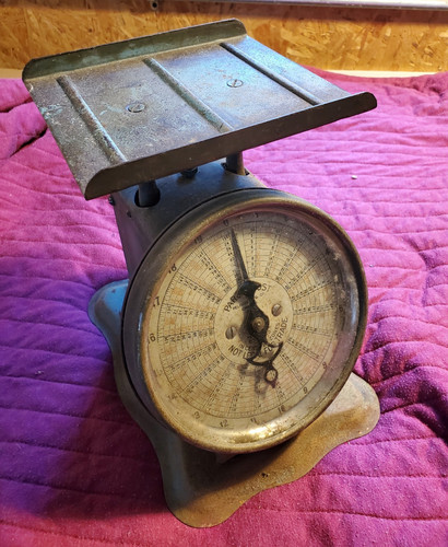 Pelouze vintage manual metal - pelouze,