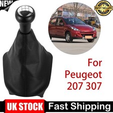 5 Speed Manual Gear Box Knob Stick For Peugeot 207 307 CC 308 UK`