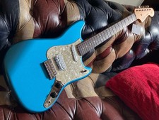 Fender Japan Limited Edition MIJ Cyclone Lake Placid Blue w/ Docs