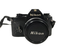 Nikon EM 35mm Film Camera with 50mm f1.8 Series E Lens Bundle Pre Owned 
