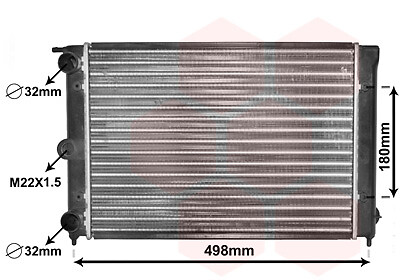 Radiator engine cooling for - engine,