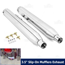 Dual 3.5" Slip On Mufflers