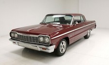 1964 Impala maroon | 24x36 inch POSTER | rescued | rebuilt