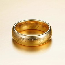 Lord of the Rings Gold Ring