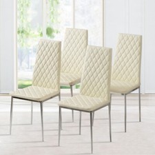 3 Colour Dining Seat Faux