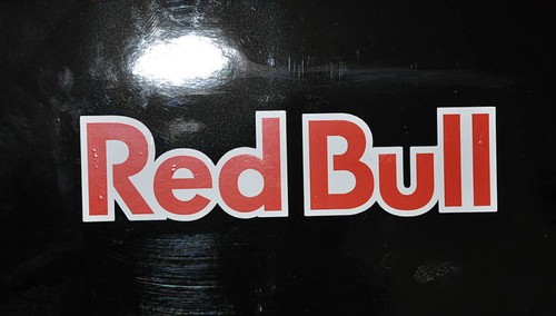 Red white logo - logo, sticker