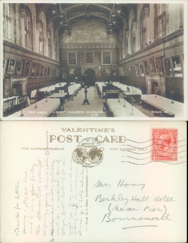 The hall christ - hall, oxford