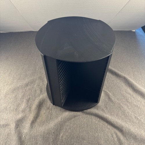 Vintage black plastic rotating - vintage,