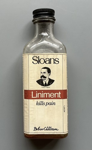 1960 70s sloans liniment - 1960/70s,