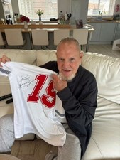 Paul Gascoigne Signed England