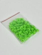 50x Green Plastic Golf Tees
