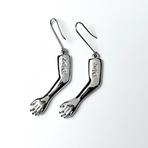 Dior earrings silver - earrings,