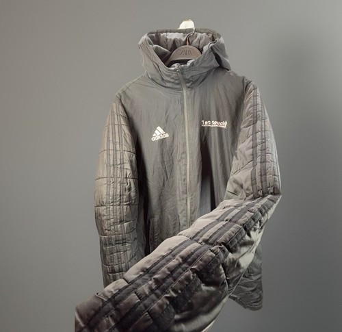 Adidas coat quilted medium - uk,