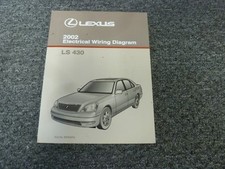 2002 Lexus Model LS 430 Sedan