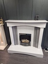 Marble Hearth Fireplace
