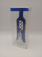 Vintage Bakelite Blue Screwell Wine Bottle Opener Very Good Condition 