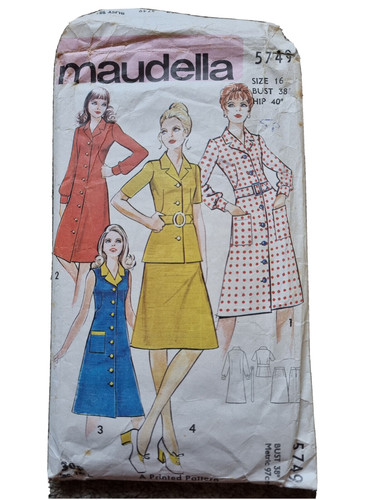 Maudella vintage pattern 5749 - vintage,