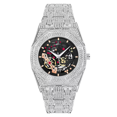 Mens bling watch - bling, luxury