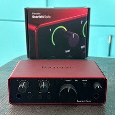 Focusrite scarlett solo 4th - scarlett,