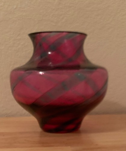 Vintage caithness glass tartan - vintage,