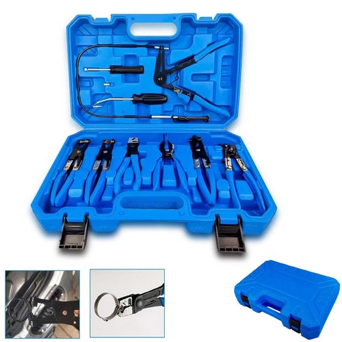 Flexible hose clamp pliers - clamp, set