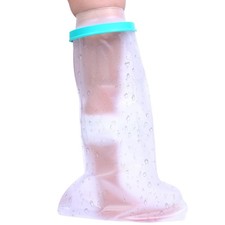 Leg Cast Cover  Waterproof  Adult Waterproof Leg Cover for Shower Soft a...