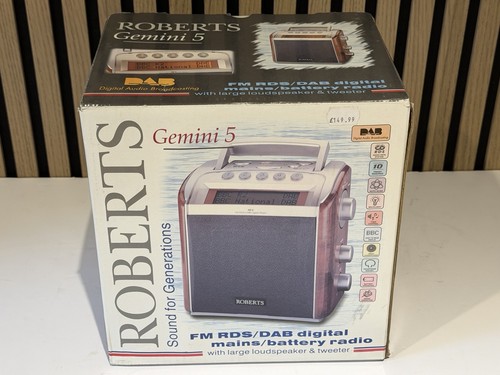 Roberts rds dab - rd-5, fm/rds/dab