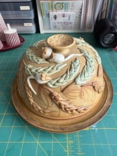 Alvingham Studio Pottery Cheese Dome Mouse design