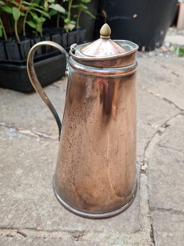 Antique copper brass hot water - hot,