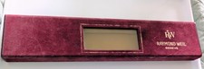 1980s Raymond Weil Red Velvet Watch Presentation Box