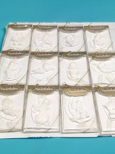 Snowbabies sculpted card - snowbabies,