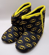 Batman Boot Slippers Size 4 Brand New