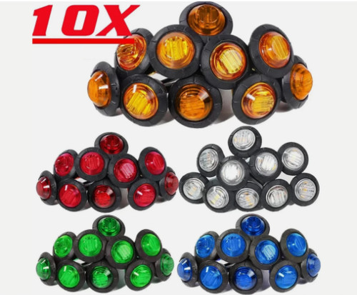 10x 12v led side marker - side,
