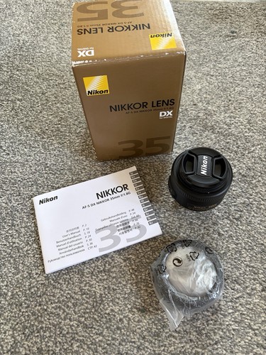 Nikon nikkor 35mm - nikkor, f/1.8