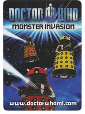 DOCTOR WHO MONSTER INVASION