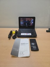 Sony DVP-FX730 7.0" Display Portable DVD Player BLUE Working NO MAINS CHARGER