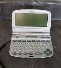 Rare SEIKO RM2000 English-Japanese Electronic Pocket Dictionary *See Description