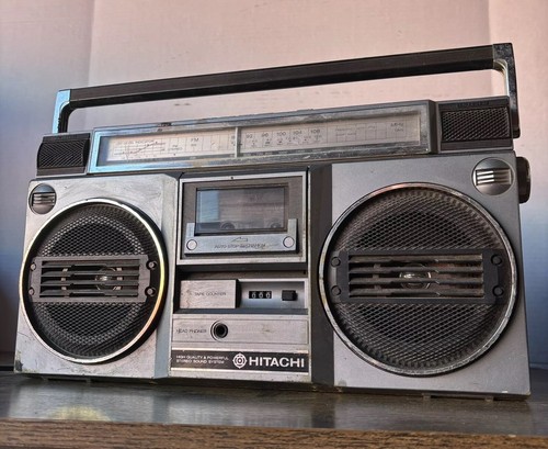 Vintage 80s hitachi trk - 80s, trk-7040h