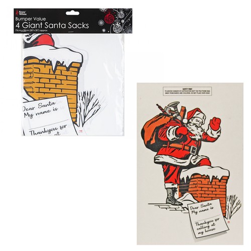 Pack giant pvc christmas - 4,