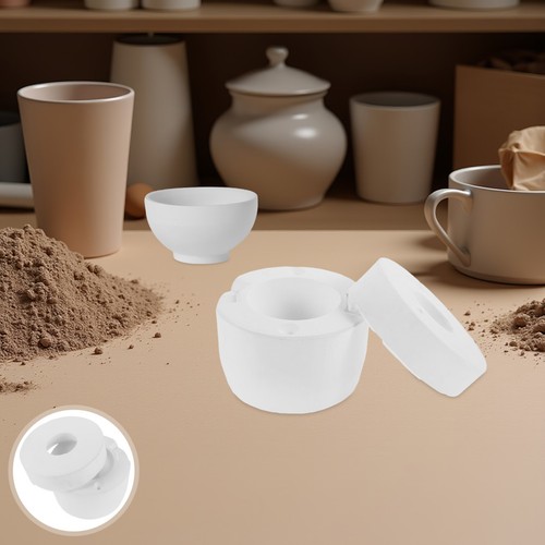 Ceramic tea cup - cup, plaster