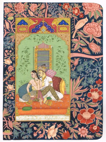 Indian miniature painting - miniature, of