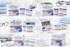 Spectacle lens cleaning wipes - cleaning,