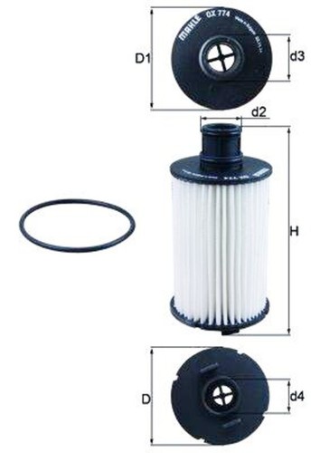 Oil filter mahle - filter,